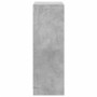 Aparador con LED madera ingeniería gris hormigón 72x34x100 cm by , Sideboards - Ref: Foro24-852162, Price: 76,76 €, Discount: %