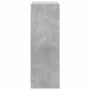 Sideboard mit LED-Beleuchtung, Holzoptik in Grau-Beton, 72x34x100 cm. von , Sideboards - Ref: Foro24-852162, Preis: 75,77 €, ...