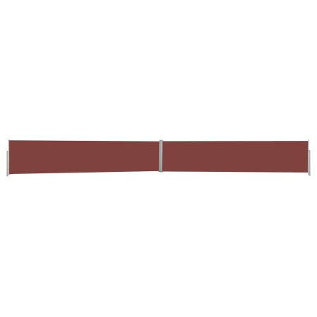 Ausziehbare Seitenmarkise für braune Terrasse 170 x 1200 cm von vidaXL, Sonnenschirme - Ref: Foro24-313396, Preis: 174,88 €, ...