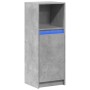 Sideboard mit LED-Beleuchtung, Holzoptik in Grau-Beton, 38x34x100 cm. von , Sideboards - Ref: Foro24-852169, Preis: 55,54 €, ...