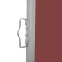 Retractable side awning for brown patio 170x1200 cm by vidaXL, Umbrellas - Ref: Foro24-313396, Price: 171,78 €, Discount: %