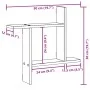 Estantes de pared 2 uds madera ingeniería marrón 50x12x50 cm by , Shelves and shelves - Ref: Foro24-853260, Price: 23,78 €, D...