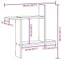 Estantes pared 2 uds madera ingeniería artisian 50x12x50 cm by , Shelves and shelves - Ref: Foro24-853262, Price: 27,33 €, Di...