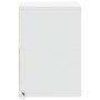 Mesita de noche con luces LED madera de ingeniería blanca de , Mesitas de noche - Ref: Foro24-852033, Precio: 52,56 €