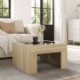 Mesa de centro con Infinity LED roble Sonoma 50x50x30 cm by , Coffee table - Ref: Foro24-847604, Price: 69,22 €, Discount: %