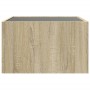 Mesa de centro con Infinity LED roble Sonoma 50x50x30 cm by , Coffee table - Ref: Foro24-847604, Price: 69,22 €, Discount: %