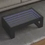Mesa de centro con Infinity LED negro 90x53x30 cm by , Coffee table - Ref: Foro24-847638, Price: 111,51 €, Discount: %