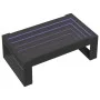 Mesa de centro con Infinity LED negro 90x53x30 cm by , Coffee table - Ref: Foro24-847638, Price: 111,51 €, Discount: %