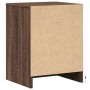 Mesitas de noche luces LED 2 uds madera ingeniería roble marrón by , Nightstands - Ref: Foro24-852046, Price: 87,37 €, Discou...