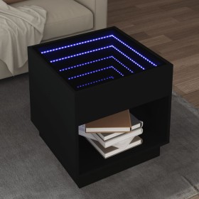 Mitteltisch mit Infinity LED Schwarz 50x50x50 cm von , Couchtisch - Ref: Foro24-847652, Preis: 88,50 €, Rabatt: %