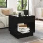 Mesa de centro con Infinity LED negro 50x50x50 cm by , Coffee table - Ref: Foro24-847652, Price: 87,06 €, Discount: %