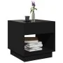 Mesa de centro con Infinity LED negro 50x50x50 cm by , Coffee table - Ref: Foro24-847652, Price: 87,06 €, Discount: %
