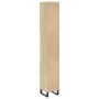 Badezimmerschrank aus Eichenholz-Sonoma-Sperrholz 30x30x190 cm. von , Badezimmerwaschtische - Ref: Foro24-849669, Preis: 91,8...