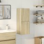 Armario de baño madera contrachapada roble Sonoma 30x30x80 cm by , Bathroom furniture - Ref: Foro24-849634, Price: 39,57 €, D...