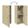 Armario de baño madera contrachapada roble Sonoma 30x30x80 cm by , Bathroom furniture - Ref: Foro24-849634, Price: 39,71 €, D...