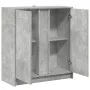 Sideboard mit LED-Beleuchtung, Holzoptik in Grau-Beton, 77x34x85 cm. von , Sideboards - Ref: Foro24-852134, Preis: 70,39 €, R...