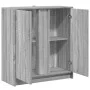 Aparador con LED madera de ingeniería gris Sonoma 77x34x85 cm by , Sideboards - Ref: Foro24-852136, Price: 73,37 €, Discount: %