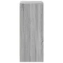 Aparador con LED madera de ingeniería gris Sonoma 77x34x85 cm by , Sideboards - Ref: Foro24-852136, Price: 73,37 €, Discount: %
