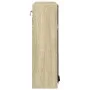 Badezimmerspiegelschrank aus Eichenholz Sonoma 64,5x20x66,5 cm von , Badezimmerwaschtische - Ref: Foro24-849655, Preis: 63,31...
