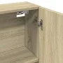 Badezimmerspiegelschrank aus Eichenholz Sonoma 64,5x20x66,5 cm von , Badezimmerwaschtische - Ref: Foro24-849655, Preis: 63,31...