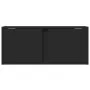 Wand-TV-Möbel mit LED-Lichtern in Schwarz 80x31x35 cm von , TV-Möbel - Ref: Foro24-852258, Preis: 50,11 €, Rabatt: %