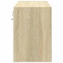 Wand-TV-Möbel mit LED-Lichtern in Sonoma-Eiche 80x31x45 cm von , TV-Möbel - Ref: Foro24-852287, Preis: 65,87 €, Rabatt: %