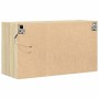 Wand-TV-Möbel mit LED-Lichtern in Sonoma-Eiche 80x31x45 cm von , TV-Möbel - Ref: Foro24-852287, Preis: 65,87 €, Rabatt: %