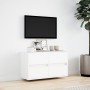 Mueble de TV de pared con luces LED blanco 80x31x45 cm de , Muebles TV - Ref: Foro24-852285, Precio: 67,87 €, Descuento: %