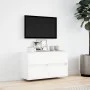 TV-Wandmöbel mit LED-Lichtern, weiß, 80x31x45 cm. von , TV-Möbel - Ref: Foro24-852285, Preis: 67,12 €, Rabatt: %