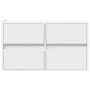 TV-Wandmöbel mit LED-Lichtern, weiß, 80x31x45 cm. von , TV-Möbel - Ref: Foro24-852285, Preis: 67,12 €, Rabatt: %