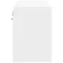 TV-Wandmöbel mit LED-Lichtern, weiß, 80x31x45 cm. von , TV-Möbel - Ref: Foro24-852285, Preis: 67,12 €, Rabatt: %