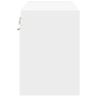 TV-Wandmöbel mit LED-Lichtern, weiß, 80x31x45 cm. von , TV-Möbel - Ref: Foro24-852285, Preis: 67,95 €, Rabatt: %