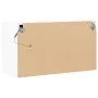 TV-Wandmöbel mit LED-Lichtern, weiß, 80x31x45 cm. von , TV-Möbel - Ref: Foro24-852285, Preis: 67,12 €, Rabatt: %