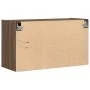 Wand-TV-Möbel mit LED-Lichtern in Eichenbraun 80x31x45 cm von , TV-Möbel - Ref: Foro24-852291, Preis: 68,98 €, Rabatt: %