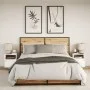 Muebles de TV de pared con luces LED 2 uds blanco 41x31x45 cm by , TV Furniture - Ref: Foro24-852314, Price: 80,01 €, Discoun...