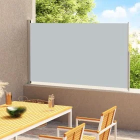 Retractable side awning for patio gray 220x300 cm by vidaXL, Umbrellas - Ref: Foro24-313425, Price: 109,18 €, Discount: %