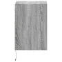 Wand-TV-Möbel mit LED-Lichtern in Sonoma-Grau 41x31x45 cm von , TV-Möbel - Ref: Foro24-852323, Preis: 50,94 €, Rabatt: %