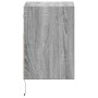 Wand-TV-Möbel mit LED-Lichtern in Sonoma-Grau 41x31x45 cm von , TV-Möbel - Ref: Foro24-852323, Preis: 51,76 €, Rabatt: %