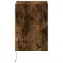 Mueble de TV de pared con luces LED roble ahumado 41x31x45 cm by , TV Furniture - Ref: Foro24-852321, Price: 49,46 €, Discoun...