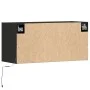 Wand-TV-Möbel mit LED-Lichtern in Schwarz 80x31x35 cm von , TV-Möbel - Ref: Foro24-852356, Preis: 57,78 €, Rabatt: %