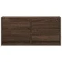 Wand-TV-Möbel mit LED-Lichtern, Eiche braun, 80x31x35 cm. von , TV-Möbel - Ref: Foro24-852361, Preis: 60,40 €, Rabatt: %