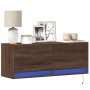 Wand-TV-Möbel mit LED-Lichtern in Eichenbraun 100x31x35 cm von , TV-Möbel - Ref: Foro24-852368, Preis: 75,77 €, Rabatt: %