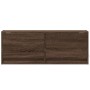 Wand-TV-Möbel mit LED-Lichtern in Eichenbraun 100x31x35 cm von , TV-Möbel - Ref: Foro24-852368, Preis: 75,77 €, Rabatt: %