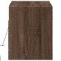 Wand-TV-Möbel mit LED-Lichtern in Eichenbraun 100x31x35 cm von , TV-Möbel - Ref: Foro24-852368, Preis: 74,68 €, Rabatt: %