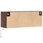 Wand-TV-Möbel mit LED-Lichtern in Eichenbraun 100x31x35 cm von , TV-Möbel - Ref: Foro24-852368, Preis: 74,68 €, Rabatt: %