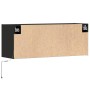 Wand-TV-Möbel mit LED-Lichtern in Schwarz, 100x31x35 cm. von , TV-Möbel - Ref: Foro24-852363, Preis: 72,44 €, Rabatt: %