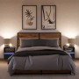 Mesitas de noche de pared con luces LED 2 unidades negro by , Nightstands - Ref: Foro24-3307978, Price: 90,46 €, Discount: %