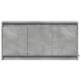 Mueble de TV LED madera ingeniería gris hormigón 100x34x50 cm by , TV Furniture - Ref: Foro24-852211, Price: 79,19 €, Discoun...