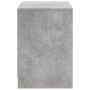 Mueble de TV LED madera ingeniería gris hormigón 100x34x50 cm by , TV Furniture - Ref: Foro24-852211, Price: 79,19 €, Discoun...