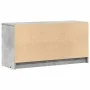 TV-Schrank aus grauem Beton-Ingenieurholz mit LED-Beleuchtung, 100x34x50 cm. von , TV-Möbel - Ref: Foro24-852211, Preis: 78,0...